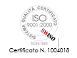 Certificazione ISO 9001-2000 BMA Euroservice Firenze